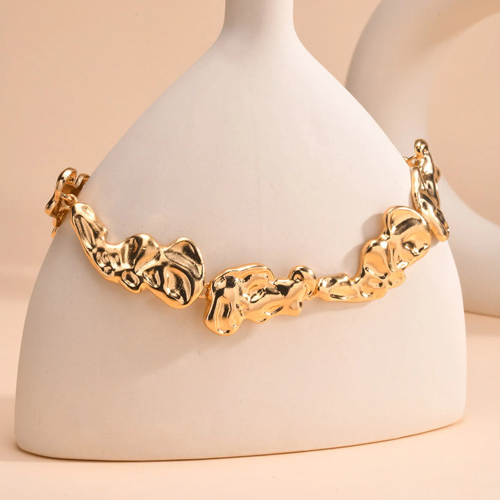 Skanto | Smeltet Lava Choker Halskjede