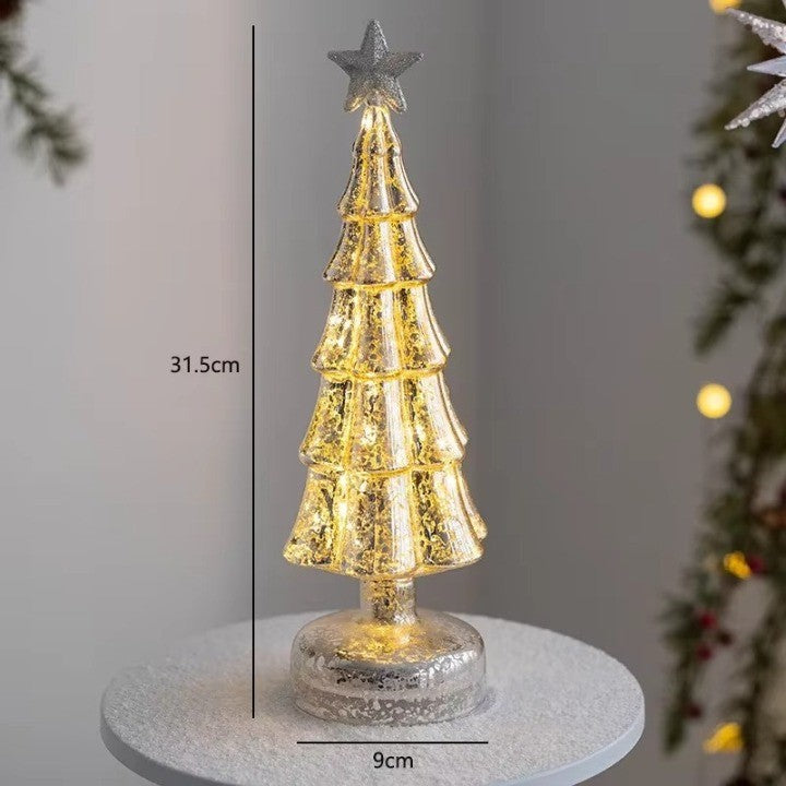 Skanto | Juletid LED Frostet Glass Trelampe