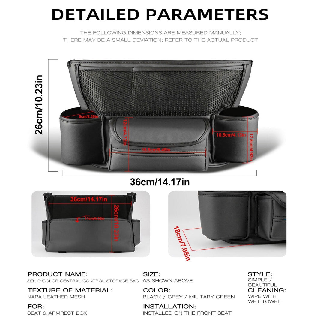 Skanto | Ultimate Bil Konsoll Organizer