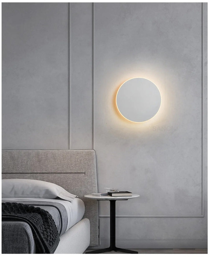LED Vegglampe Rund