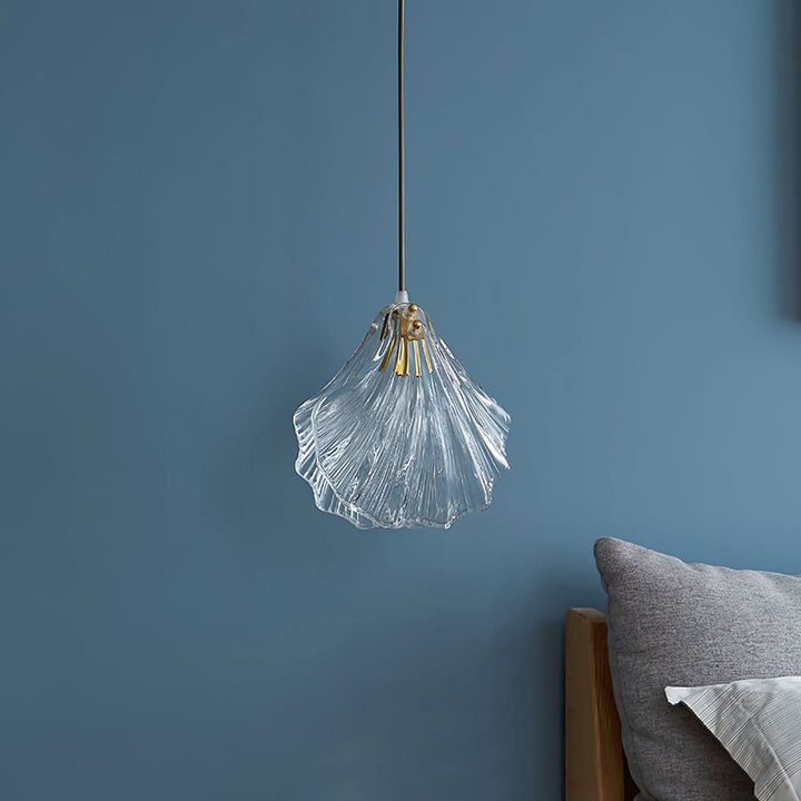 Skanto | Mini Shell Pendant Light – Glass Coastal Design