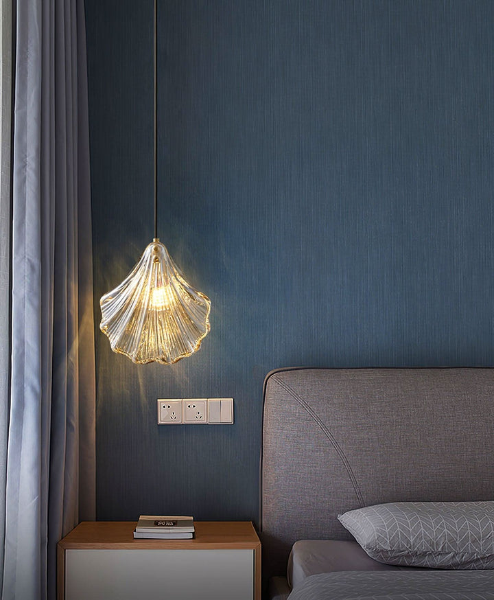 Skanto | Mini Shell Pendant Light – Glass Coastal Design