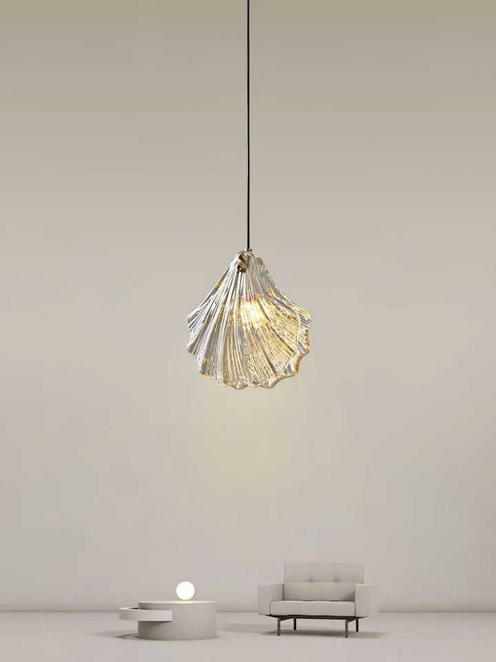 Skanto | Mini Shell Pendant Light – Glass Coastal Design