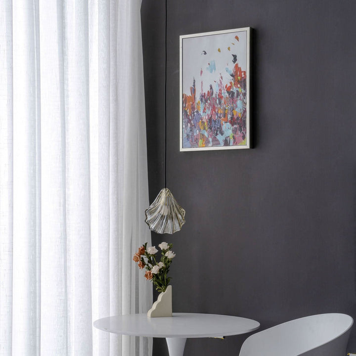 Skanto | Mini Shell Pendant Light – Glass Coastal Design