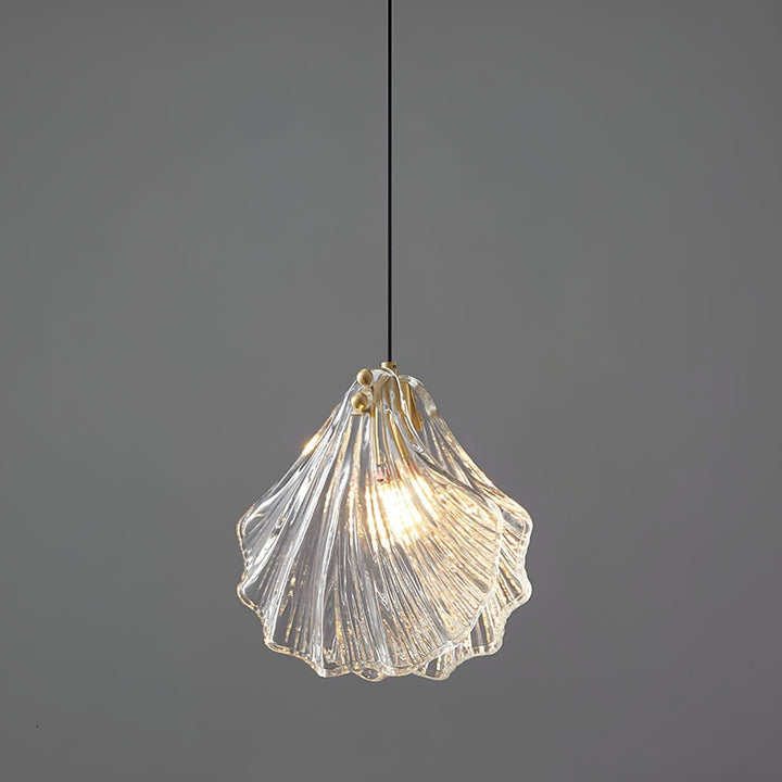 Skanto | Mini Shell Pendant Light – Glass Coastal Design