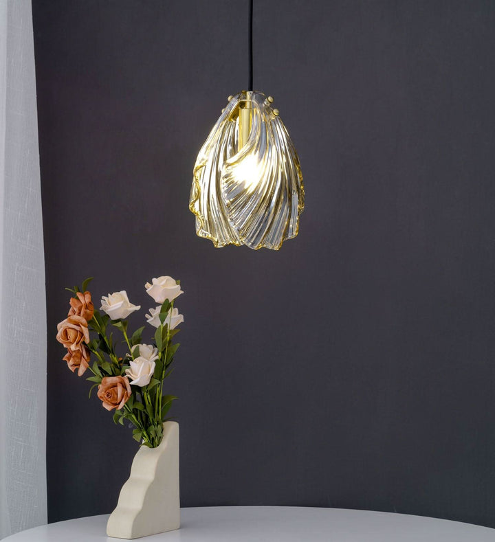 Skanto | Mini Shell Pendant Light – Glass Coastal Design