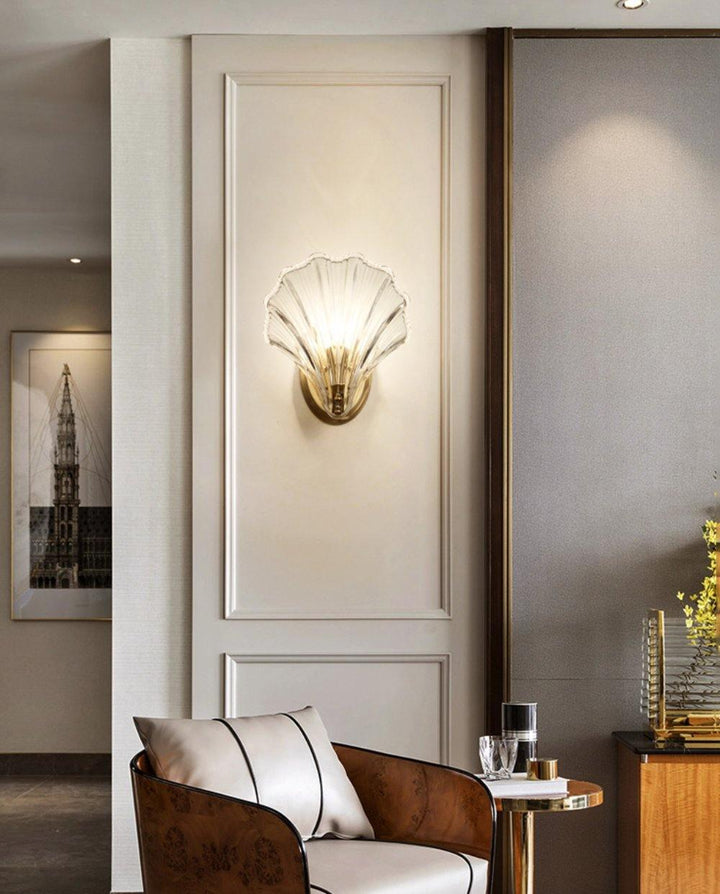 Shell vegglampe - Bring maritim eleganse inn i hjemmet | Skanto