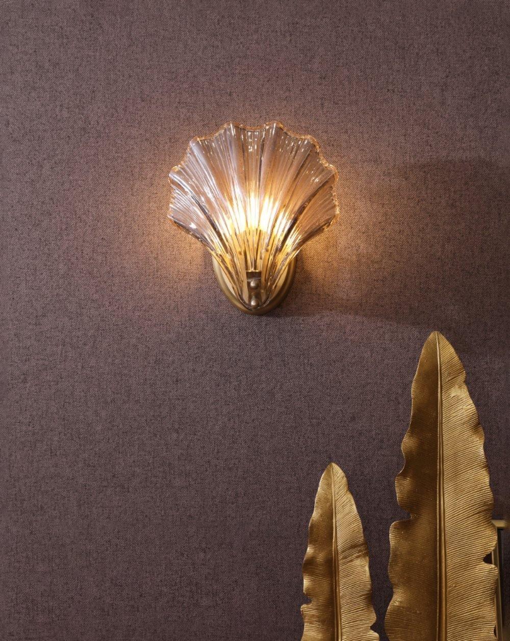 Shell vegglampe - Bring maritim eleganse inn i hjemmet | Skanto