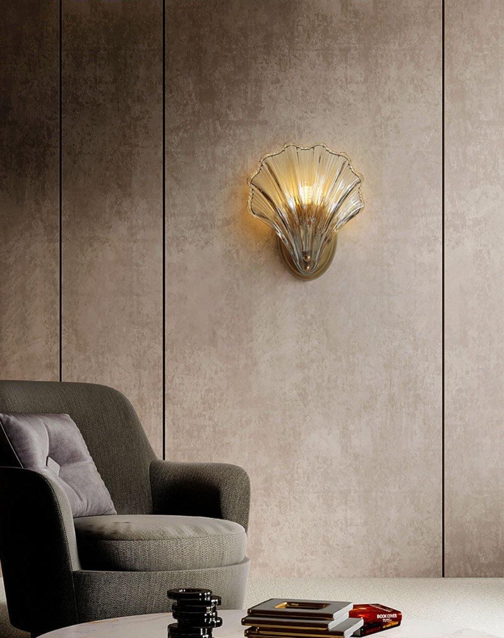 Shell vegglampe - Bring maritim eleganse inn i hjemmet | Skanto