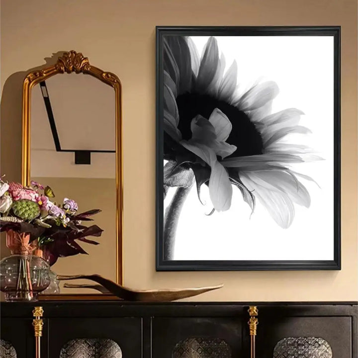 Moderne Livsstil Floral Veggkunst Minimalistisk Svart Hvit Plakat Fin Kunst Lerretstrykk Bilder For Stue Dekor | Skanto