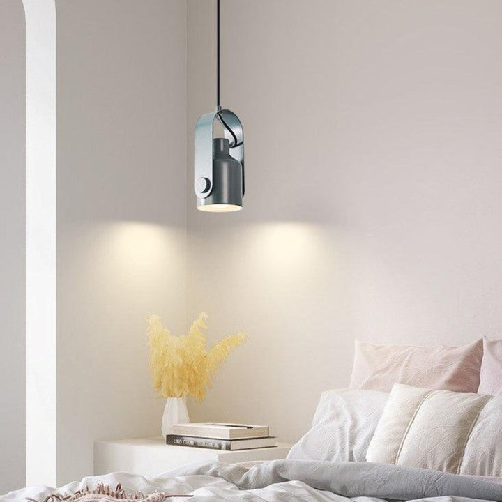 Skanto | Skandinavisk Pendellampe Treutseende Metall Minimalt Design