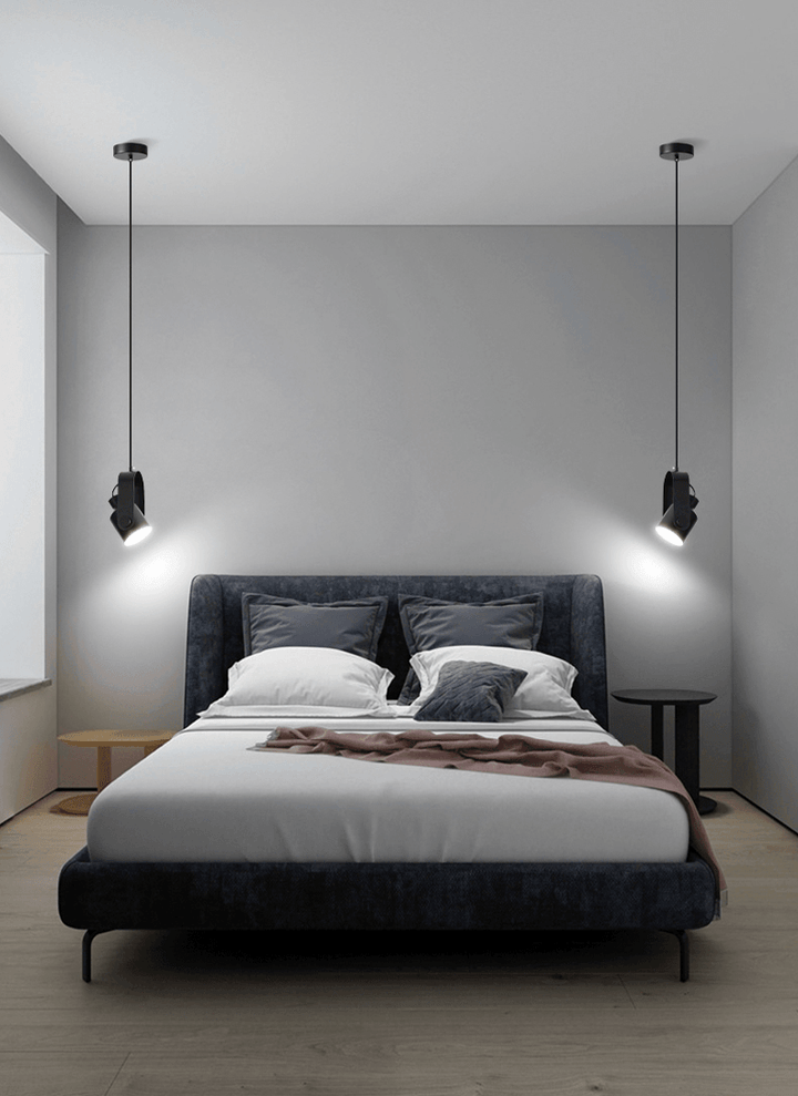Skanto | Skandinavisk Pendellampe Treutseende Metall Minimalt Design