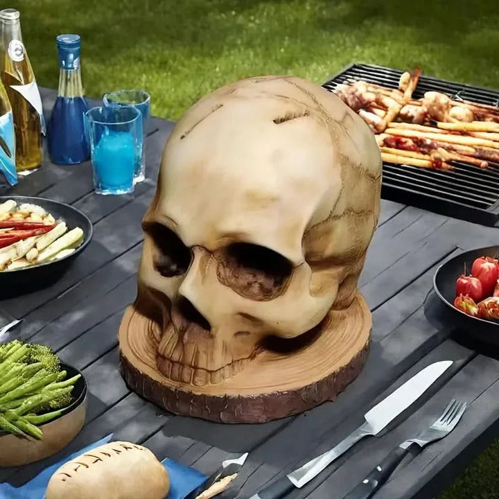 Skanto | Gotic Skull Knivholder Kjøkken Dekor Stativ