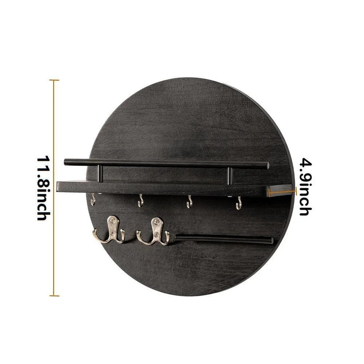 Skanto | EcoKey Trevegg Nøkkelholder – Bærekraftig Design & Minimalistisk Hjemorganisering