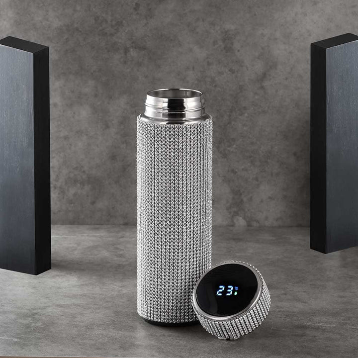 Skanto | Smart Flaske Termos I Smart Temperaturdisplay Zirconia Vakuumflaske 500 ML