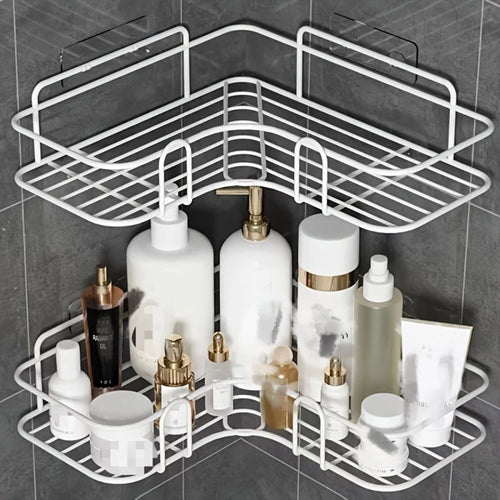 Skanto | Baderom Hjørne Oppbevaring Dusj Hylle