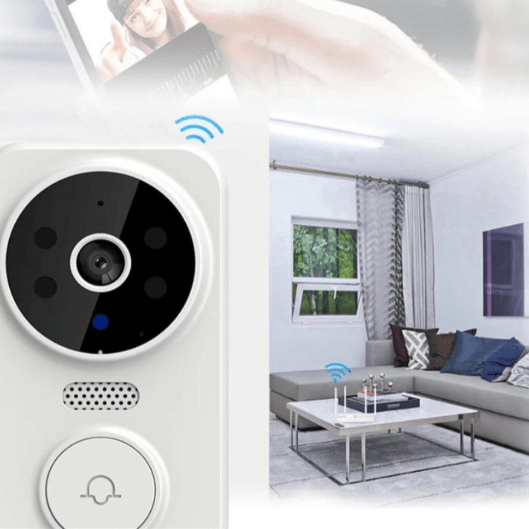 Skanto | Intelligent Dørklokke med HD Kamera & Bevegelsessensor