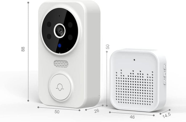 Skanto | Intelligent Dørklokke med HD Kamera & Bevegelsessensor