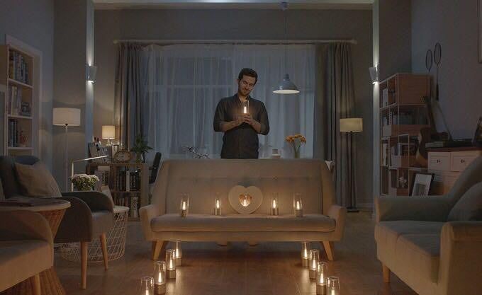 Smart LED Stearinlys | Skanto