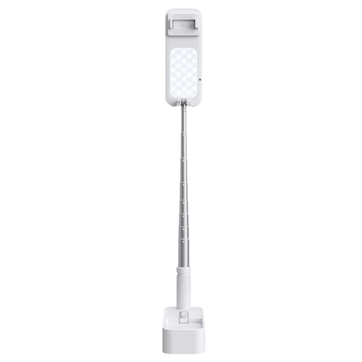 Smarttelefonholder med integrert Bluetooth-lyssett