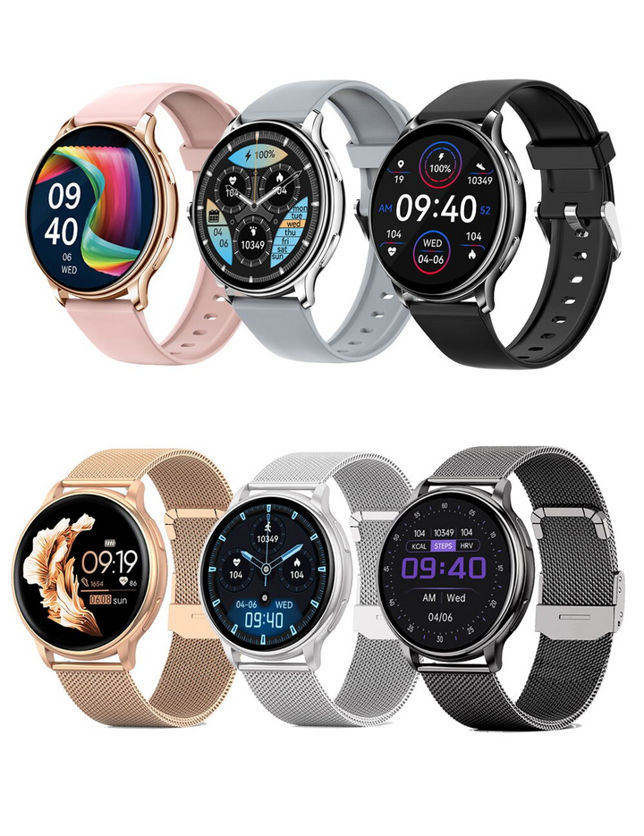 Skanto | SmartPulse Klokke – Premium Smartklokke med avansert helsesporing og stilig design