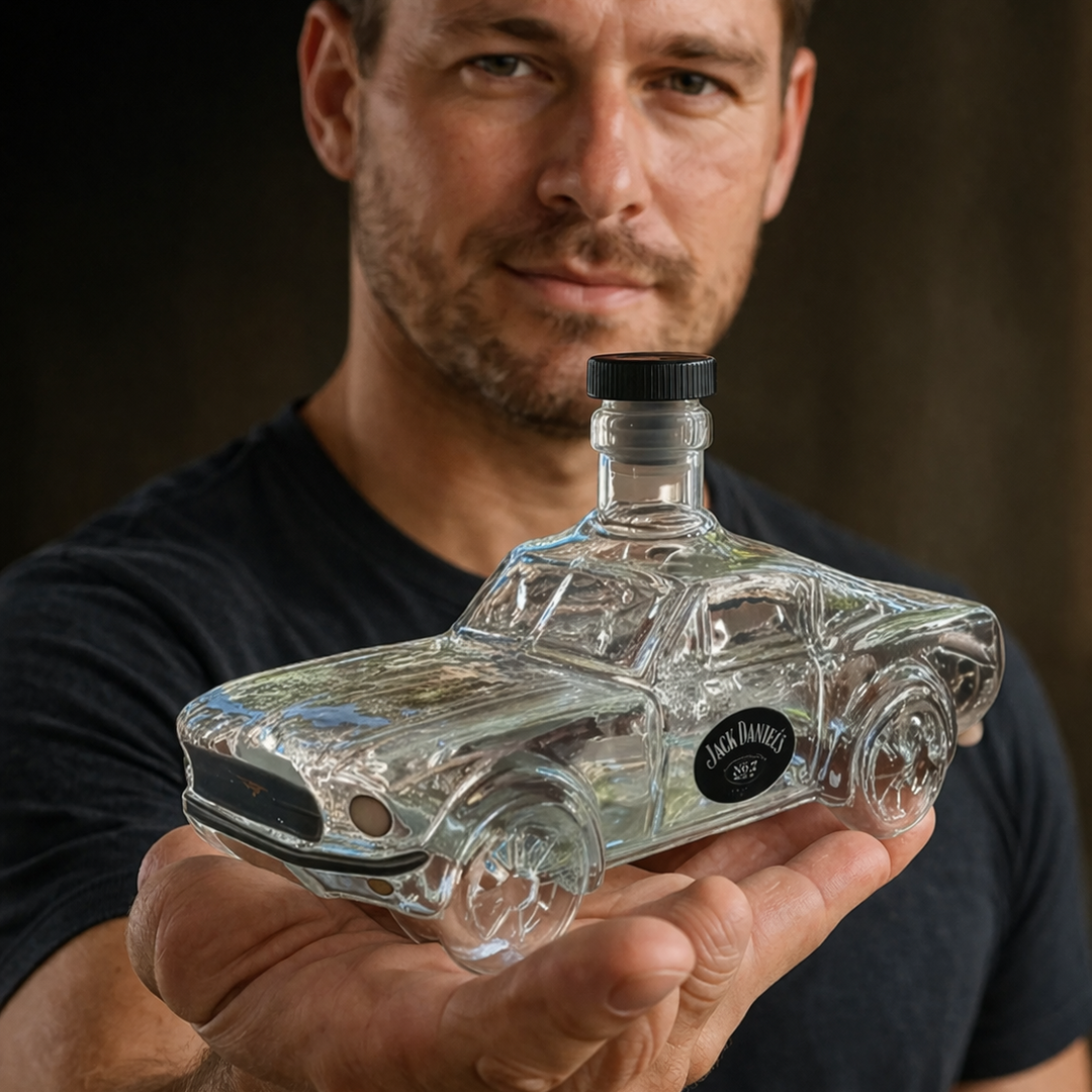 Skanto | Mustang Whiskey Dekanter | Mustang Design | Håndlaget Glass