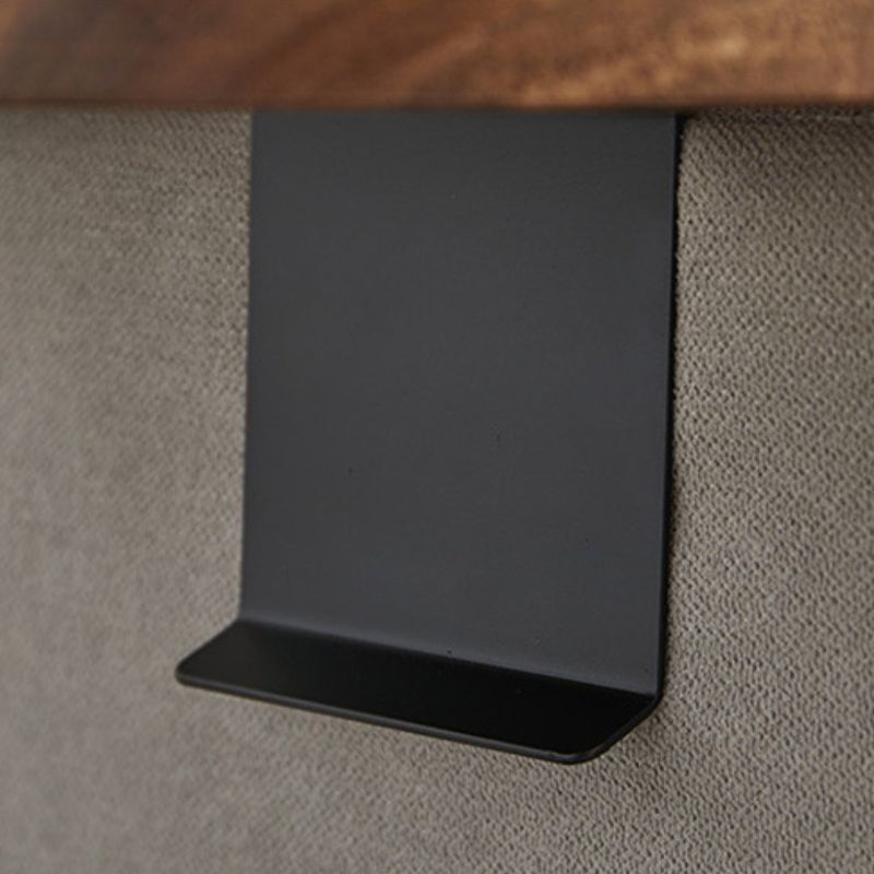 Skanto | Nero – Justerbar Tre Sofa Armlene Brett | Moderne Sofa Arm Bord