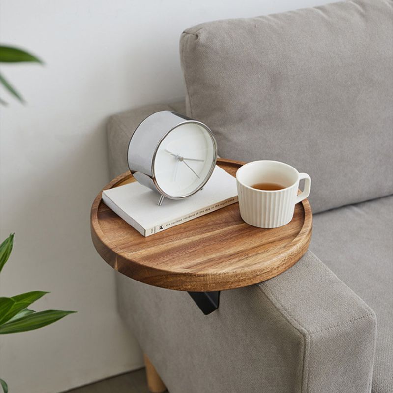 Skanto | Nero – Justerbar Tre Sofa Armlene Brett | Moderne Sofa Arm Bord