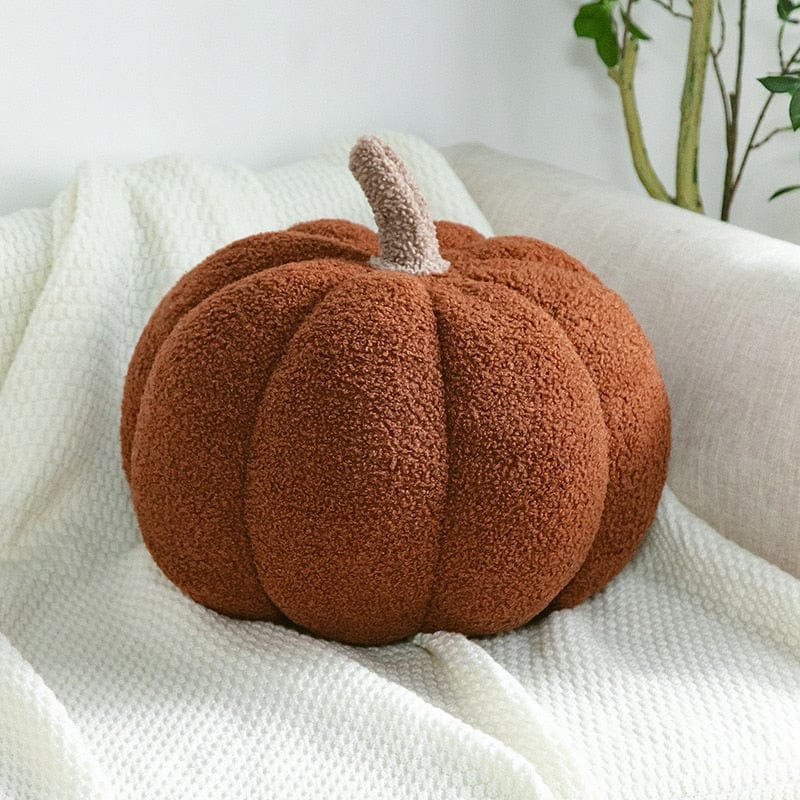 Soft Pumpkin Plush Pillow Skanto