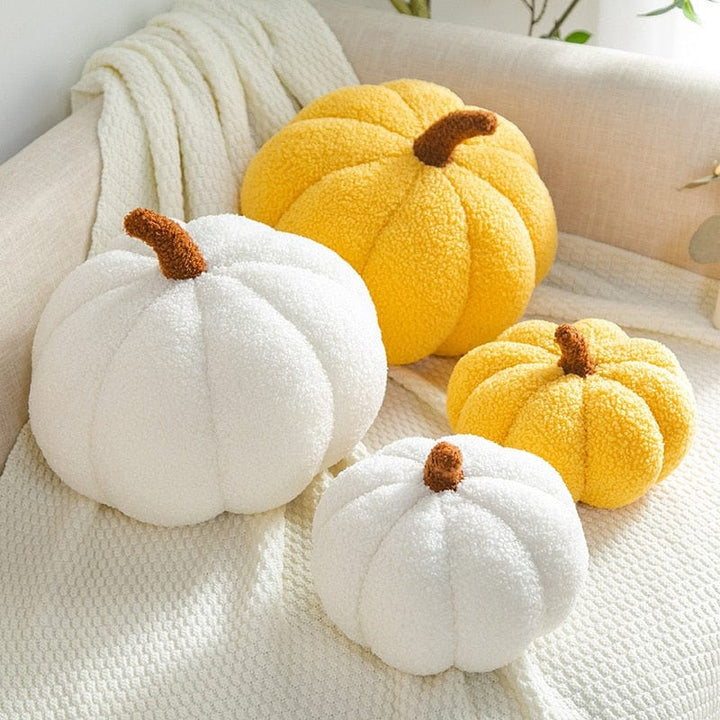 Soft Pumpkin Plush Pillow Skanto
