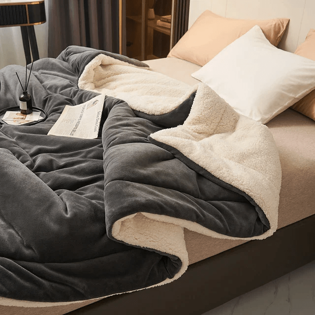 Skanto | Myk flanell fleece blanket for komfort og sikkerhet