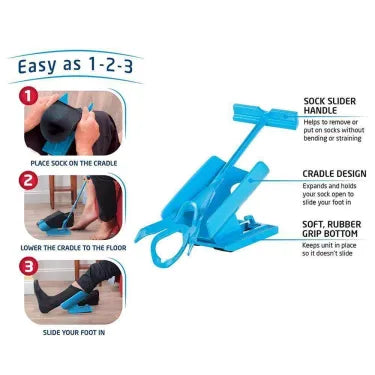 Sock Aid Kit | Enkel bruk og komfort for begrenset mobilitet | Skanto