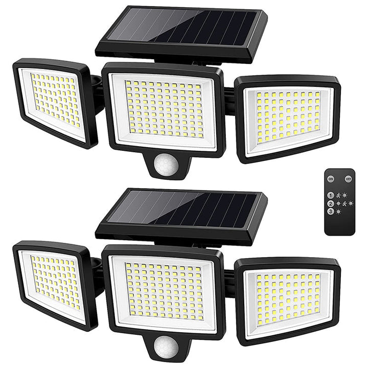 SolarGuard - Super Bright LED Sikkerhetslys med Bevegelsessensor | Skanto