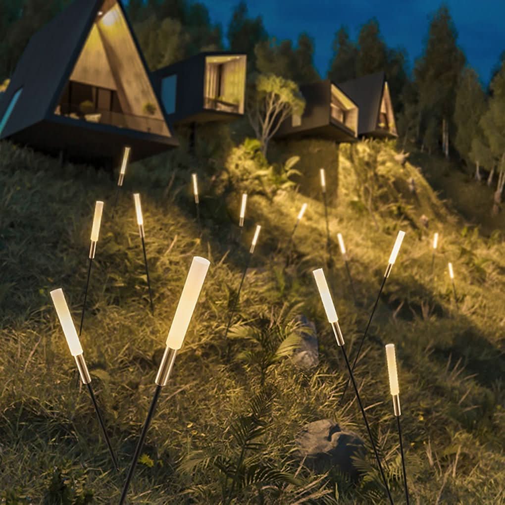 Skanto | Solar-Reed Lamper for Ambient Hagebelysning