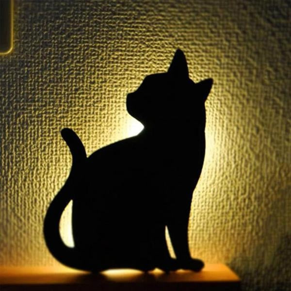Lydaktivert katt natlys | Skanto