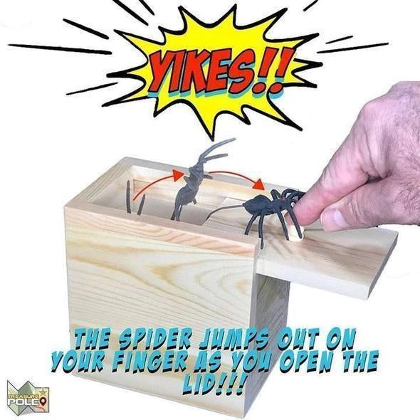Spider Prank Box | Skanto