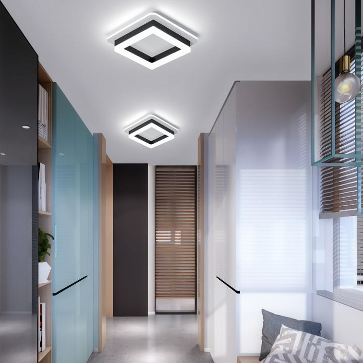 Square LED Taklampe | Skanto