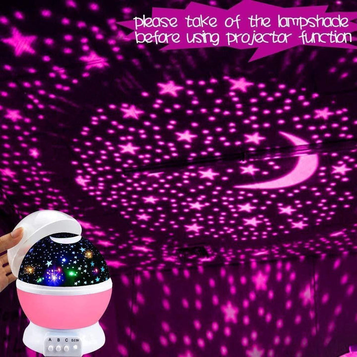 Cosmos Prosjektor Natt Stjerner Lampe | Skanto