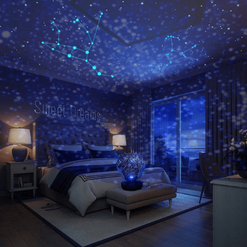 Galaxienprosjektor für einen magischen Sternenhimmel zu Hause