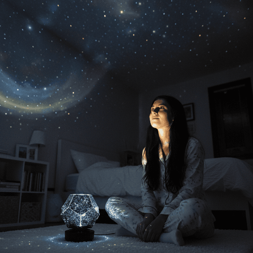 Galaxienprosjektor für einen magischen Sternenhimmel zu Hause