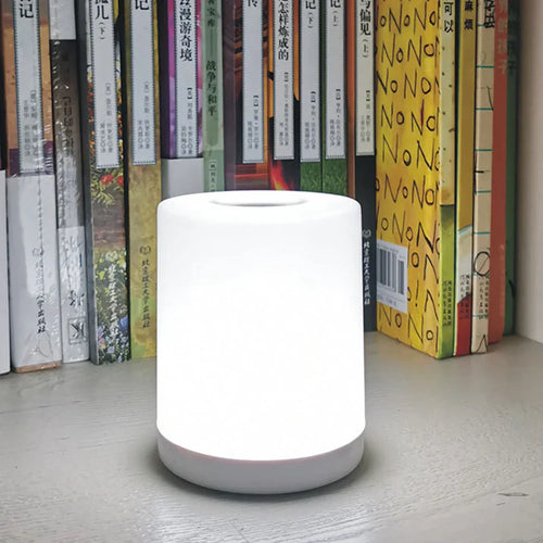 Dimmbar LED Bordlampe med USB-port - GlowEase | Skanto