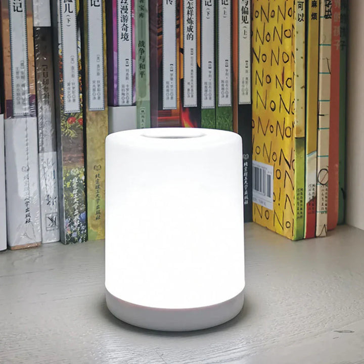 Berøringsfri oppladbar tavlelampe | Dimbar LED innebygd lampe med USB-port