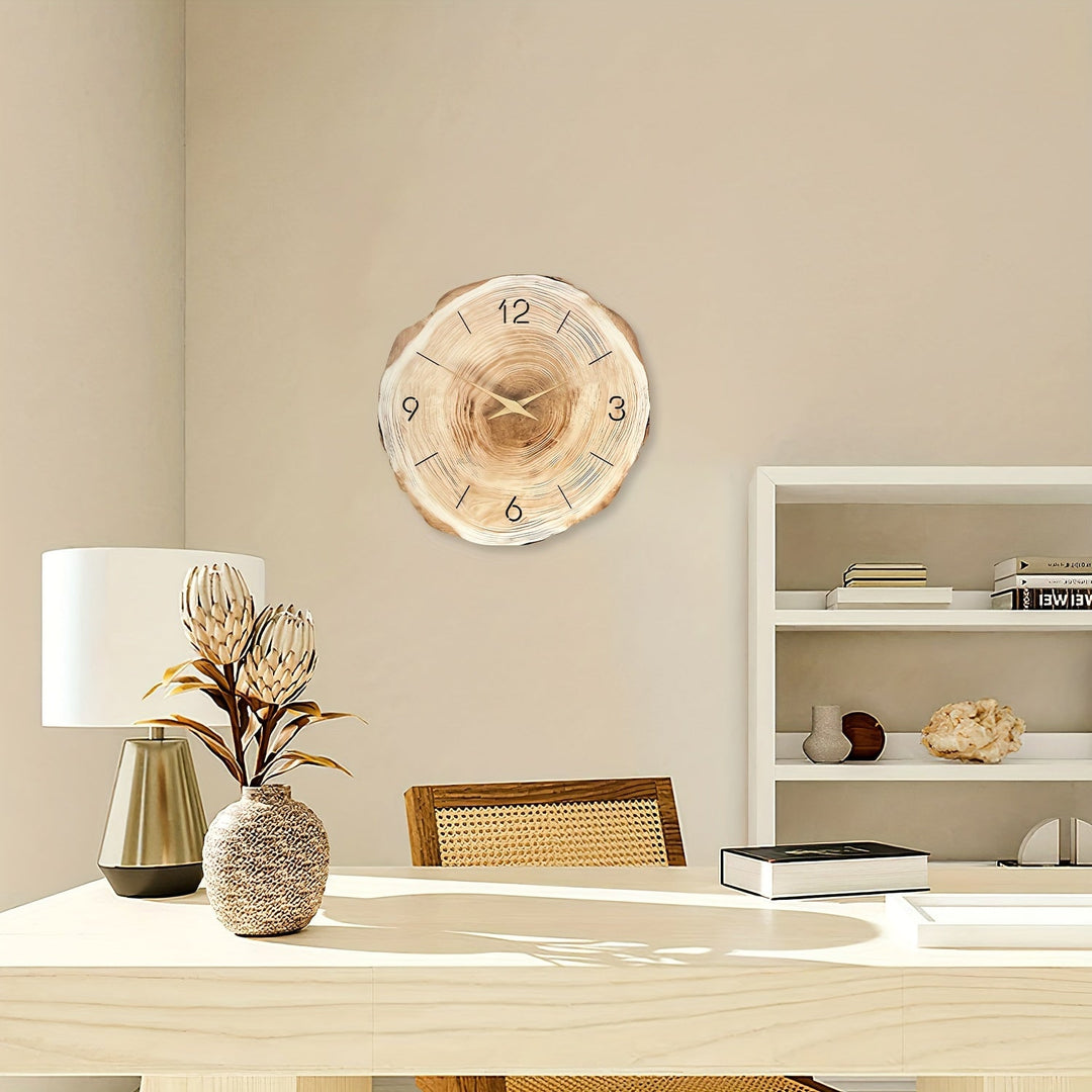 Skanto | Elegant Moderne Treveggklokke