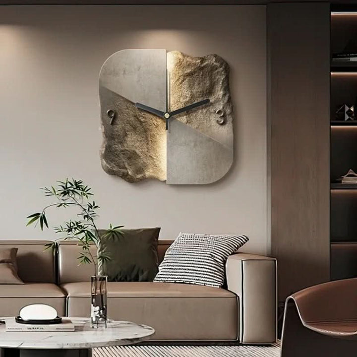 Skanto | Modern Designer Sandstone Wall Clock