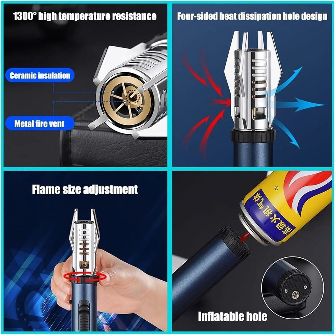Stormlighter med justerbar jetflamme for alle værforhold