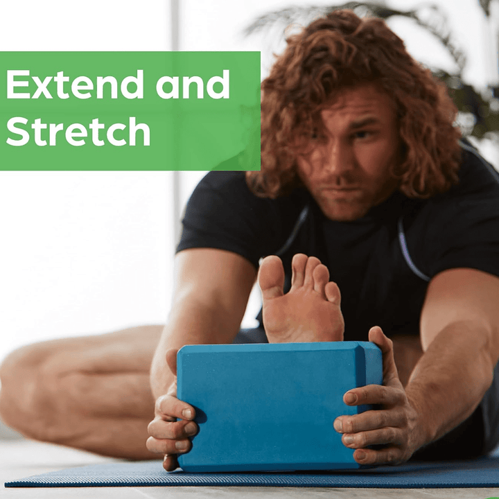 Rutschfester EVA-Block for stabilitet og komfort ved yoga