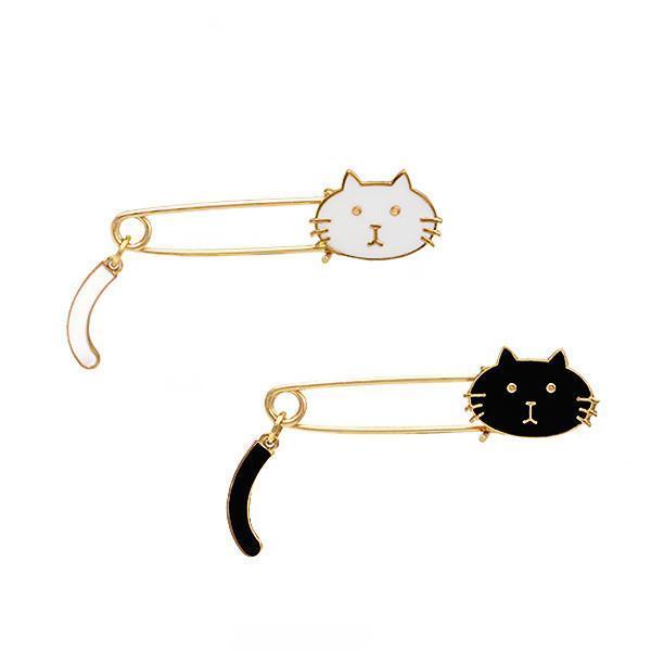 Swishing Tail Cat Pins | Skanto