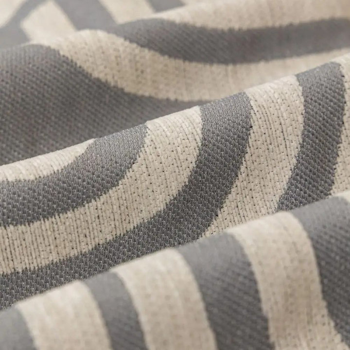 Skanto | Symmetrisk Halvbue Chenille Sofa Deksel