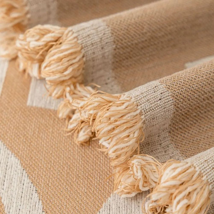 Skanto | Symmetrisk Halvbue Chenille Sofa Deksel