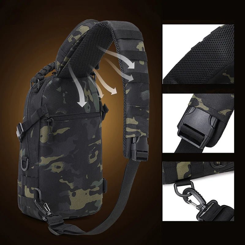 Skanto | MOLLE Skulder Ryggsekk for Fotturer & Camping